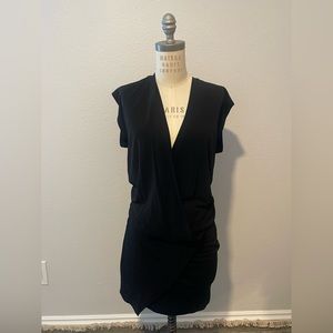Diane Von Furstenberg Black Mini Dress